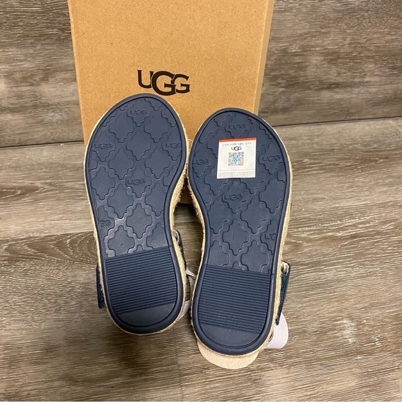 UGG | T Anamarie Sandals For Toddlers In Ocean Blue Size 8 NEW - Picture 8 of 8